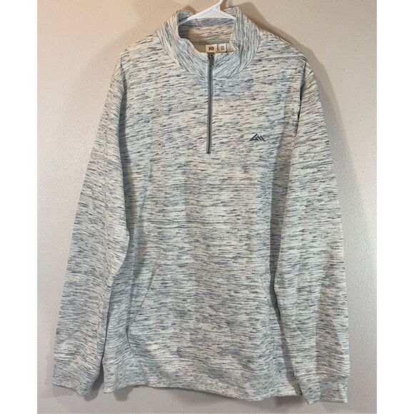 NWT Tentree 1/4 Zip Up Sustainable Blend Cotton Pullover Sweatshirt Men's XXL - Picture 2 of 14
